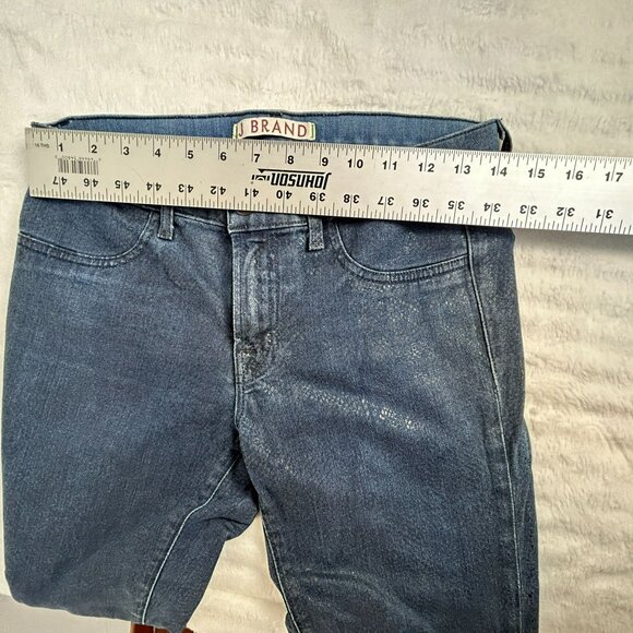 J Brand Women's Denim Medium Wash Mid Rise Waist Casual Skinny Jeans Blue 27 - Picture 8 of 11